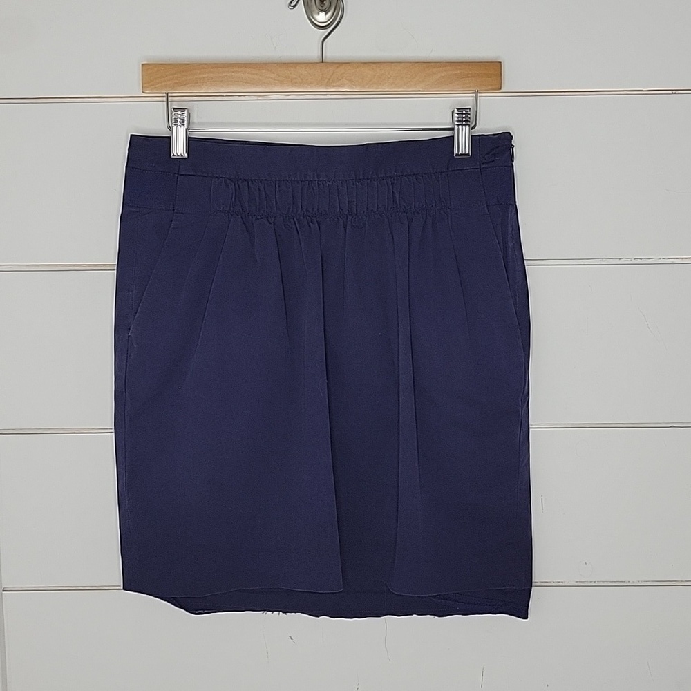 BANANA REPUBLIC size 6 navy blue mini skirt